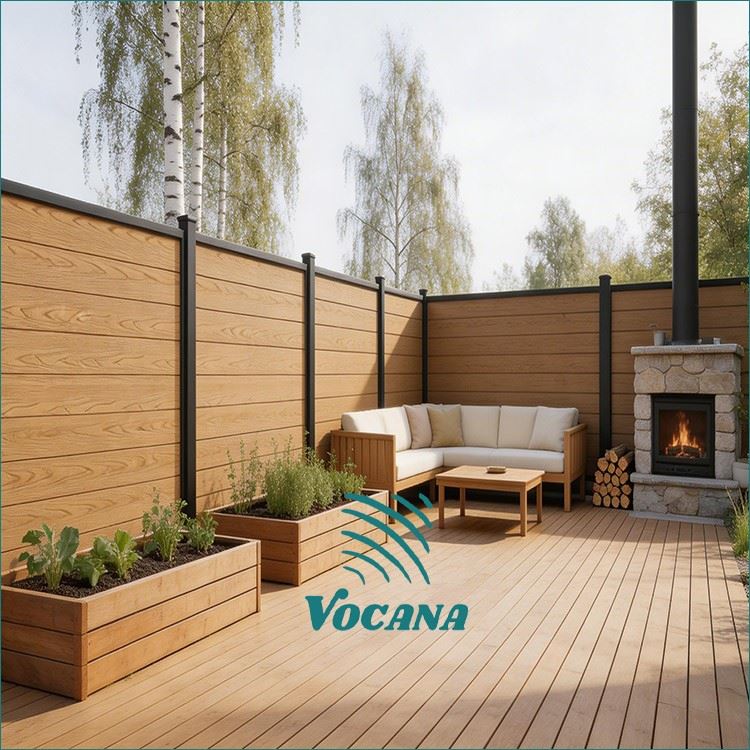 WPC Decking For Eco Lodges & Glamping Resorts | Vocana factory